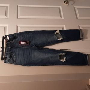 Super high rise mom jeans NWT
